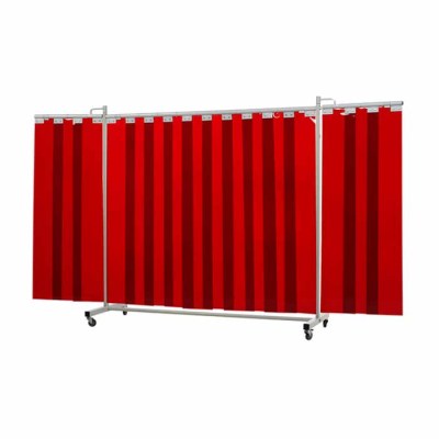 Robusto dreiteilige Stellwand ORANGE