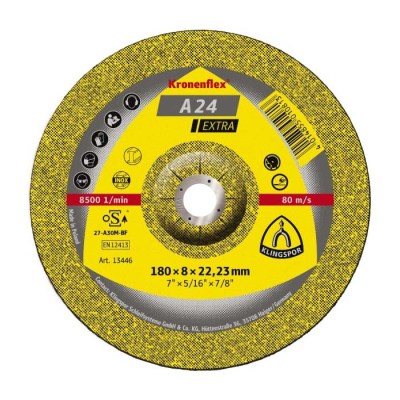 Schruppscheibe A 24 Extra, 180x6x22mm