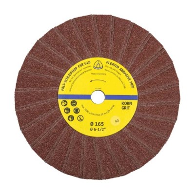 Falt-Schleifmop FSR 618, 165x14, K 80