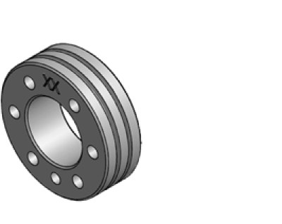 Vorschubrolle 1,0/1,2mm Al, Cu