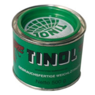 Weichlöt- u.Verzinnungspaste S-Sn97Cu3 0,5kg Fl.